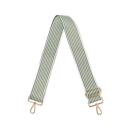 Kedzie Kedzie Embroidered Strap ( IVY& GRN)  -KDZWSTP-IV
