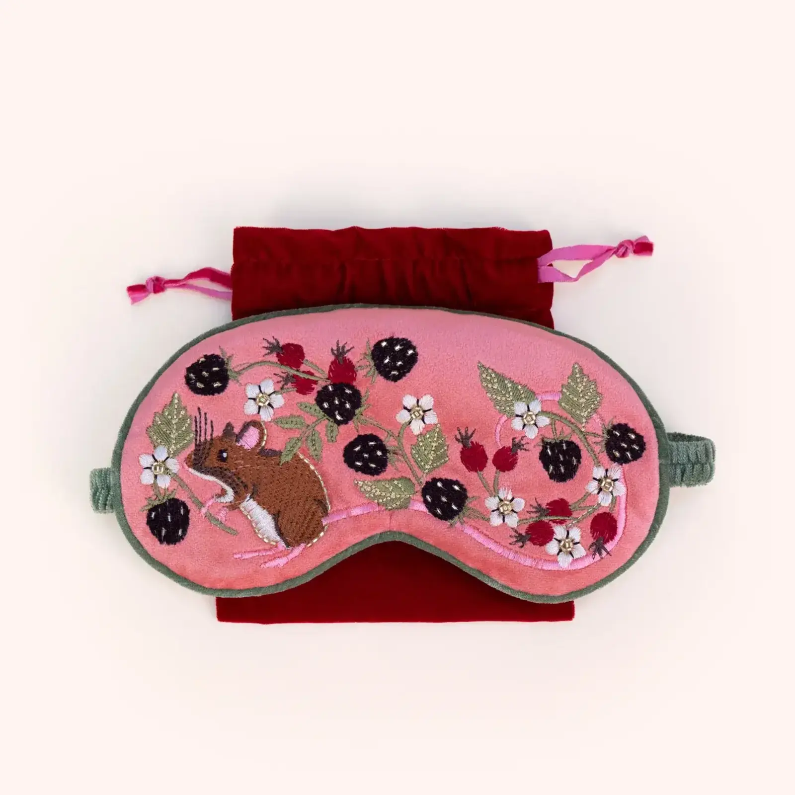 Powder Velvet Eyemask - Mouse - LEM34 loading=