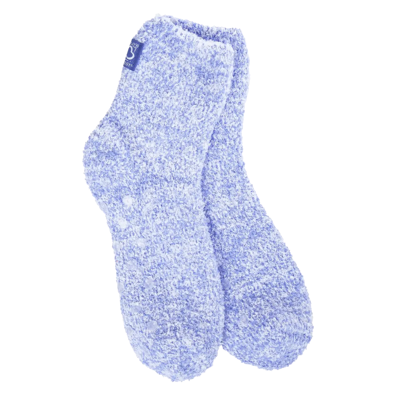 World's Softest Cozy Quarter w/ Grippers  W2441 loading=