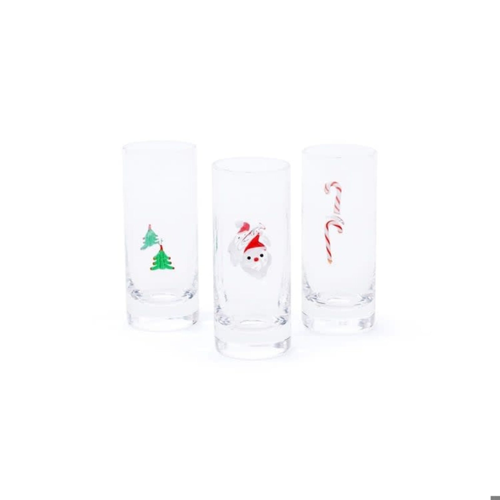 Zodax Holiday Celebration Shot Glass   (1) CH-8595 loading=