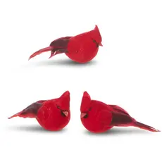 RAZ Imports Inc. 4.5" Clip-On Cardinal Ornament    4053316
