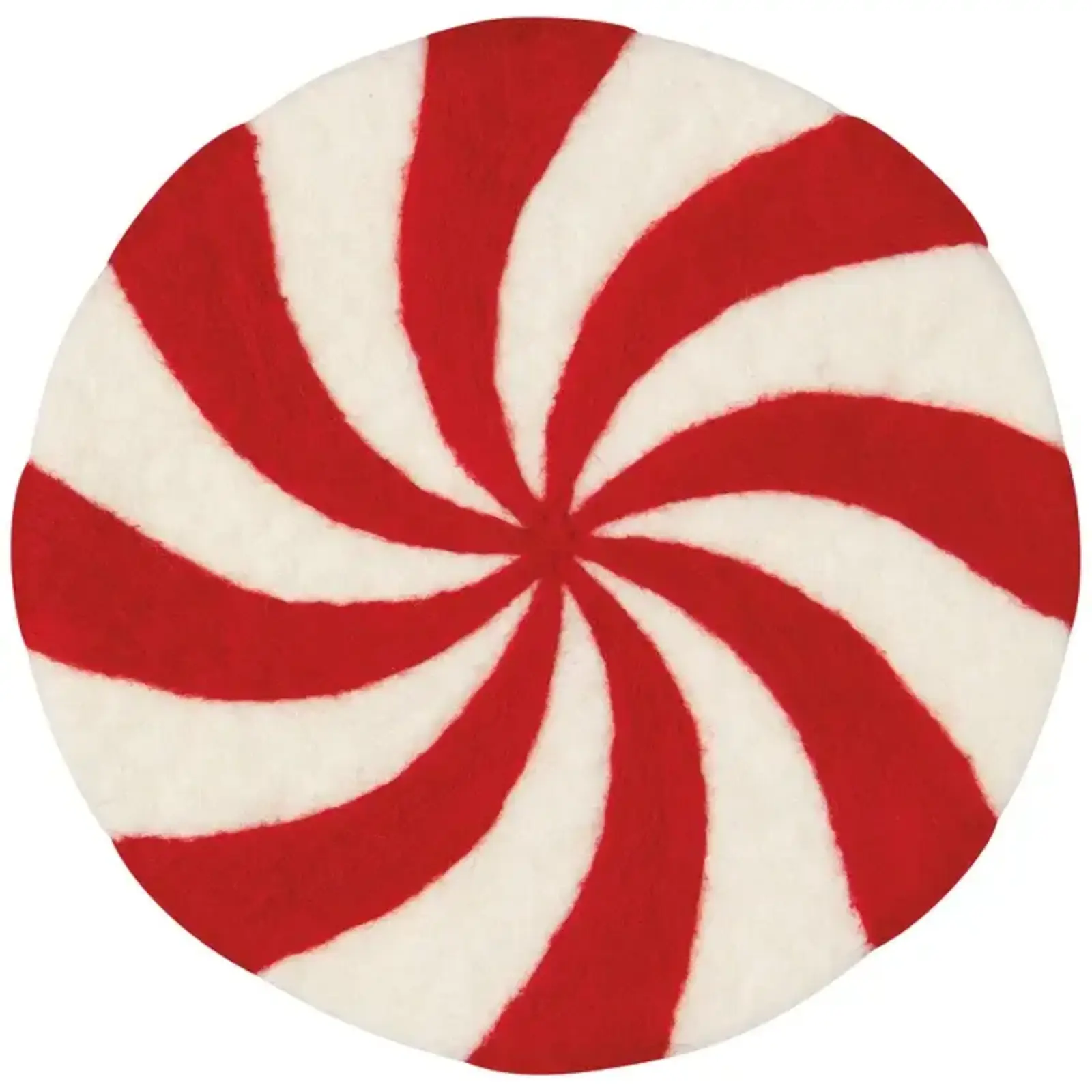 Danica Merry Mints Xmas Felt Wool Trivet - JTS4023D loading=