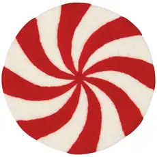 Danica Merry Mints Xmas Felt Wool Trivet - JTS4023D