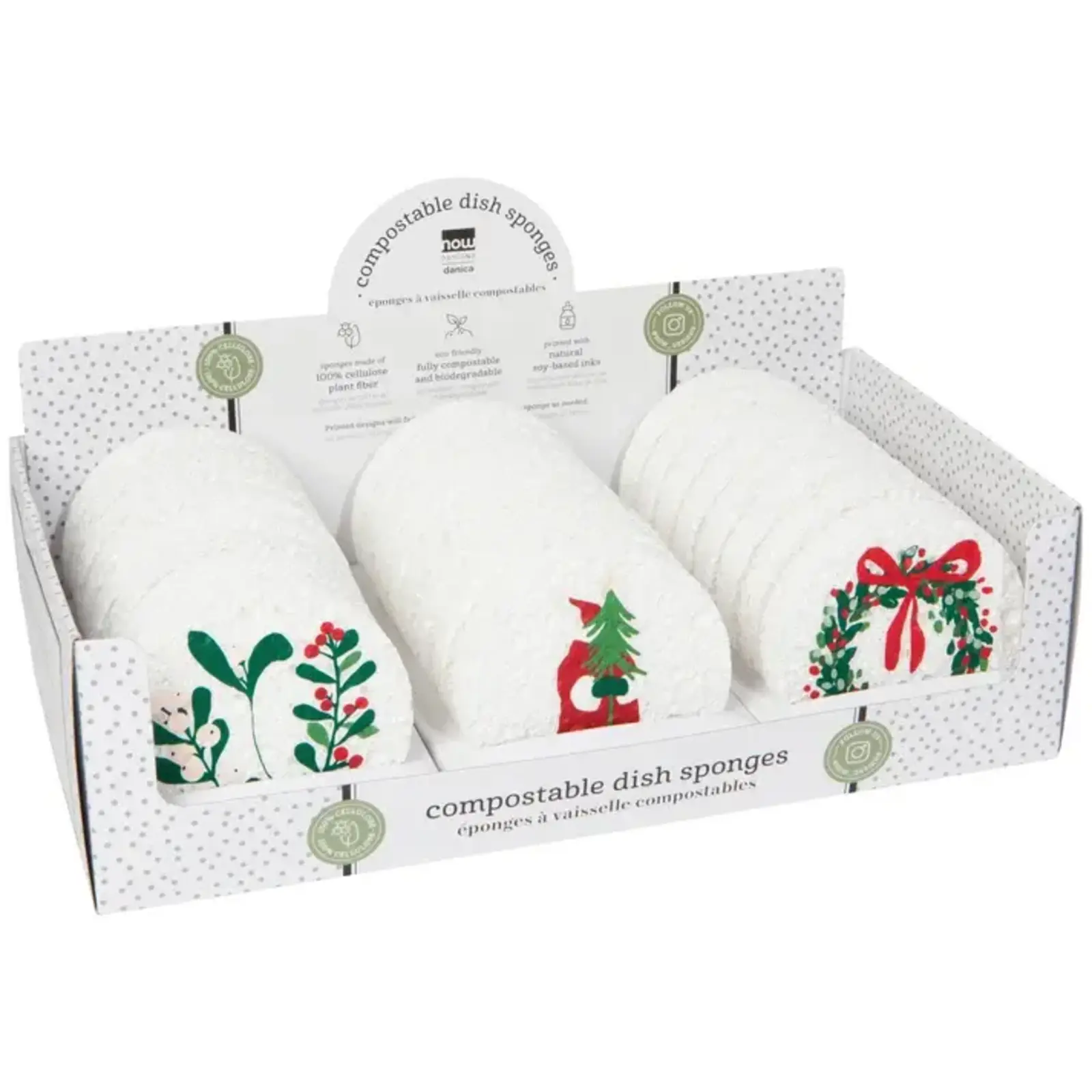 Danica Tis the Season Sponge Xmas - NBU2312D loading=