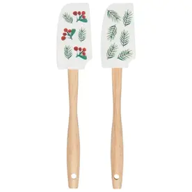 Danica Winterberry Xmas Mini Silicone Spatulas (Set of 2) -NKU2456D