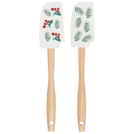 Danica Winterberry Xmas Mini Silicone Spatulas (Set of 2) -NKU2456D