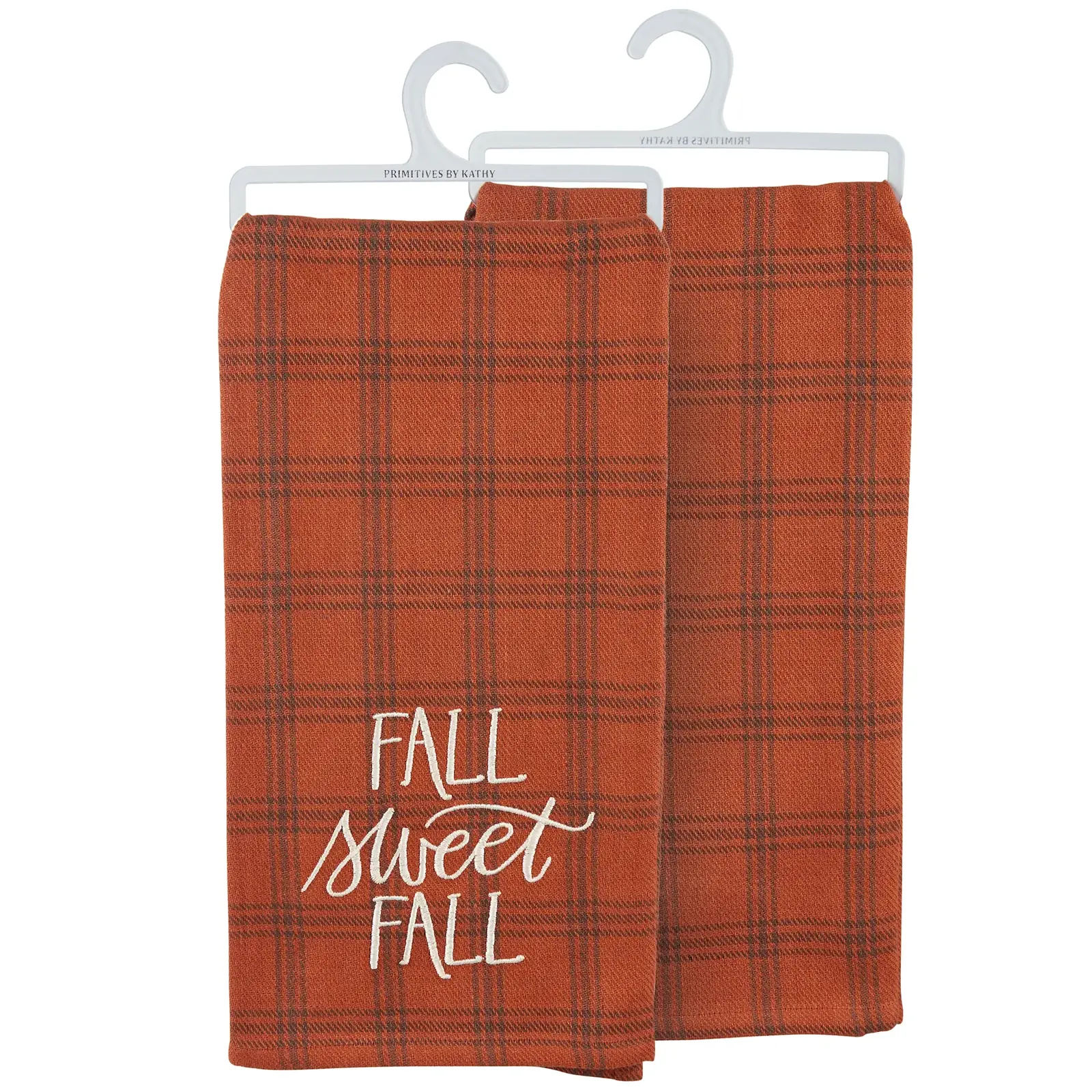 Primitives by Kathy Fall Sweet Fall Plaid Kitchen Towel - 115395 loading=