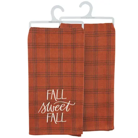 Primitives by Kathy Fall Sweet Fall Plaid Kitchen Towel - 115395