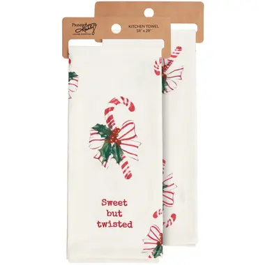 Primitives by Kathy Sweet But Twisted Kitchen Towel -  118273