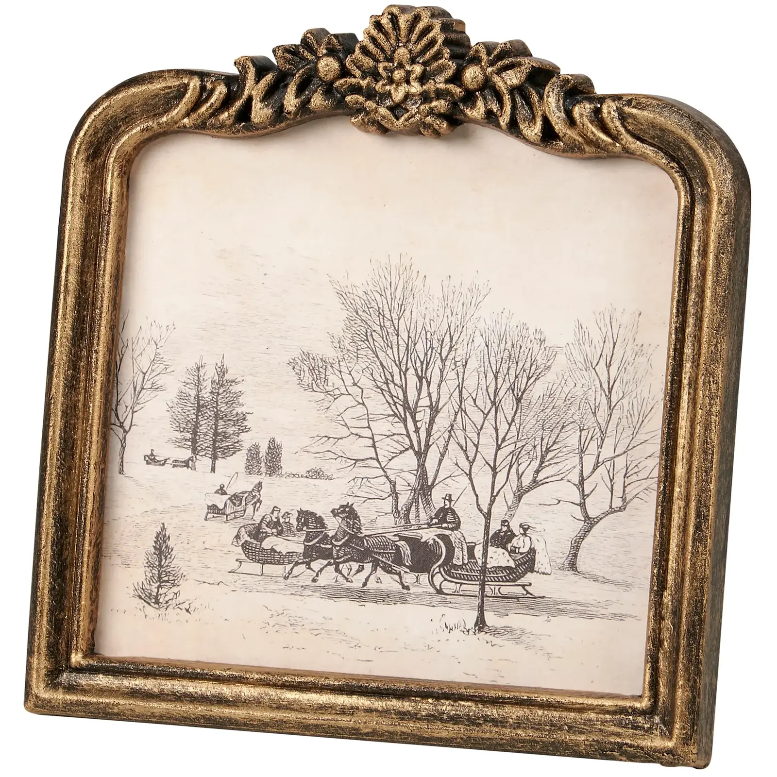 Primitives by Kathy Open Sleigh Framed Art -  118904 loading=