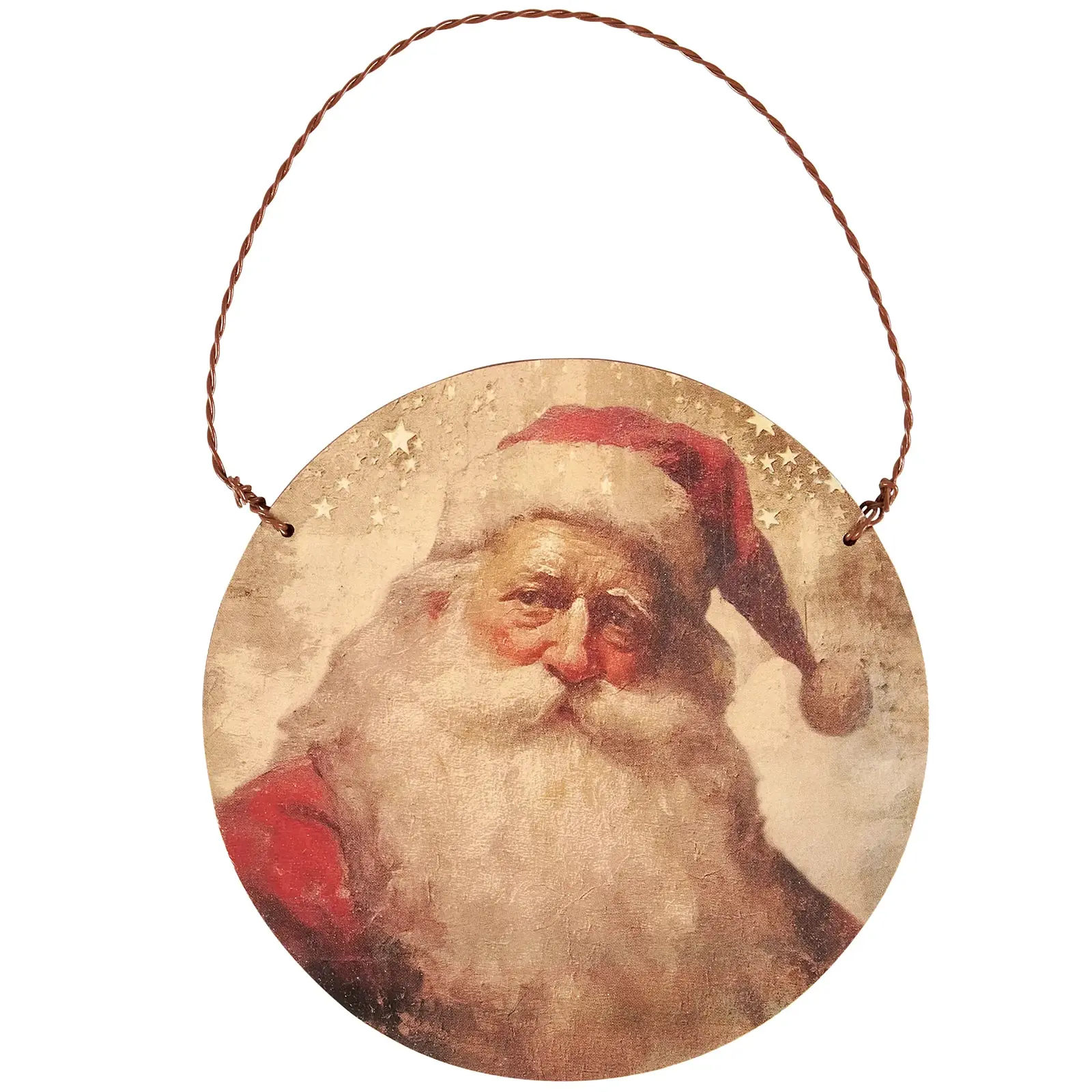 Primitives by Kathy Santa's Portrait Ornament - 120099 loading=