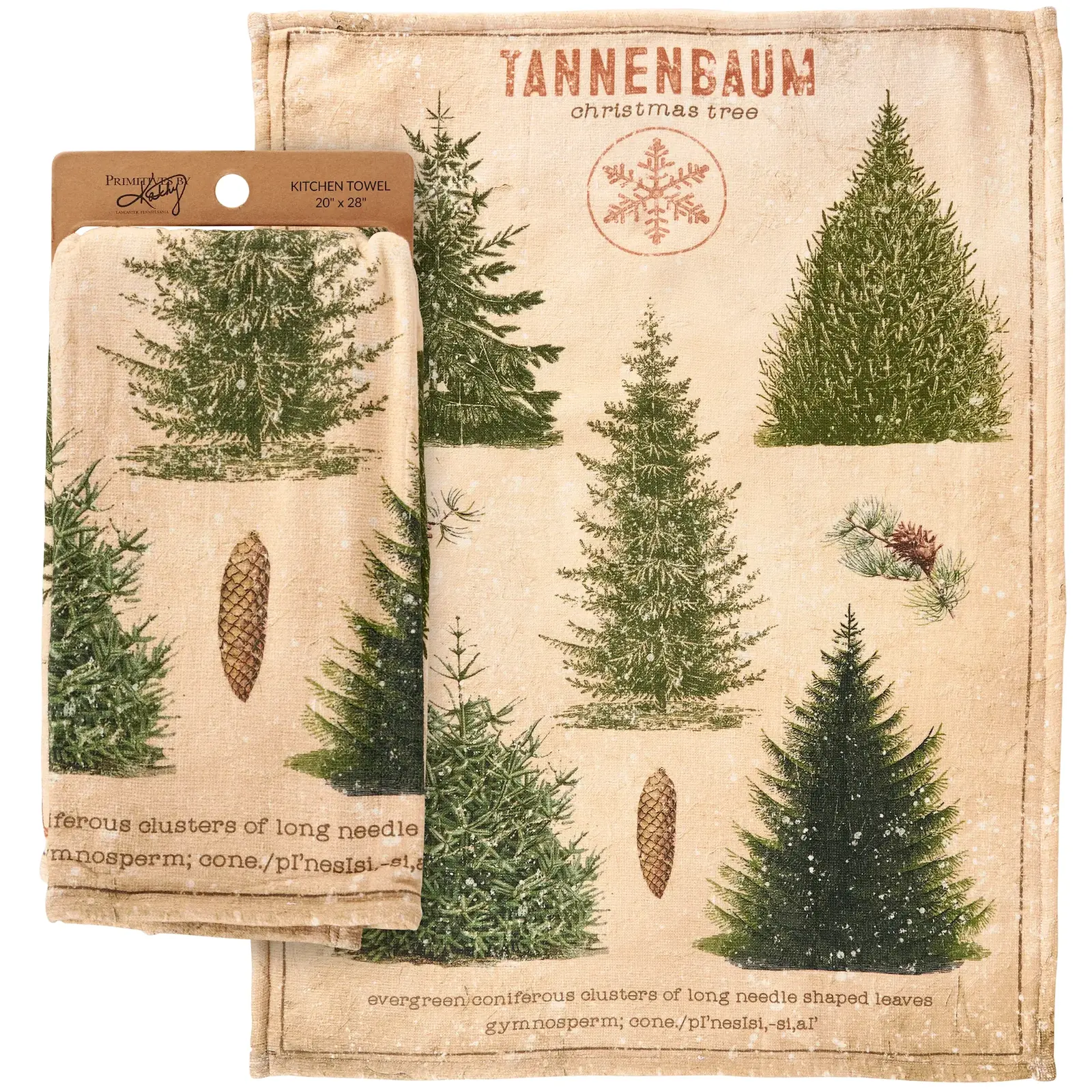 Primitives by Kathy Tannenbaum Kitchen Towel -  120310 loading=