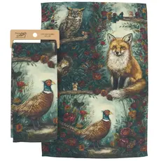 Primitives by Kathy Fall Woodland Kitchen Towel - 122127