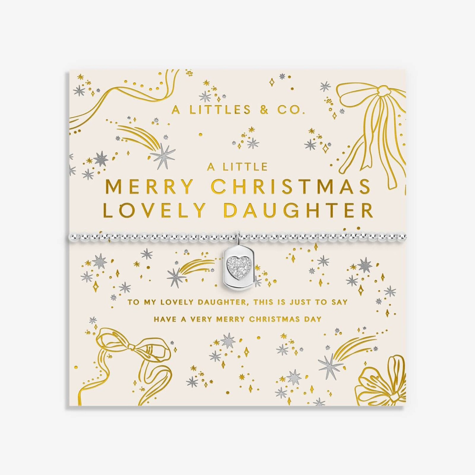 A LITTLES Xmas Bracelet - ALC106 loading=