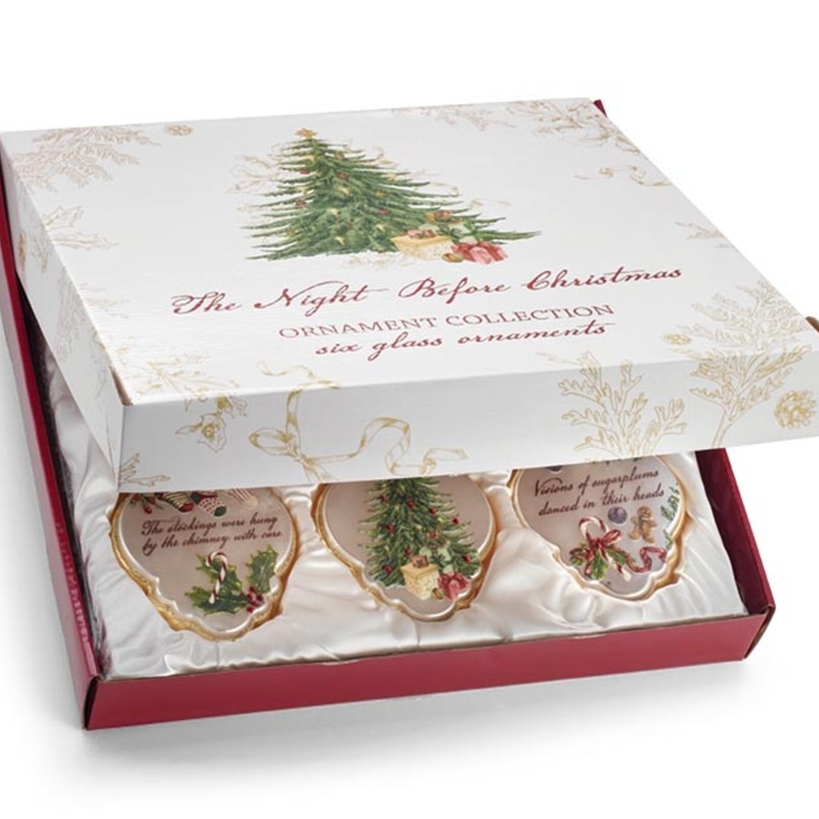 Burton + Burton ORNAMENT 6 PC NIGHT BEFORE CHRISTMAS - 9752254 loading=