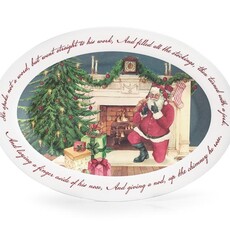 Burton + Burton NIGHT BEFORE CHRISTMAS SANTA PLATTER -9752679