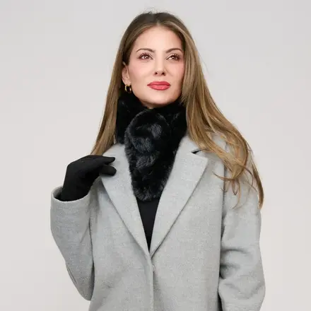 HOWARDS Faux Fur Wrap Scarf 55596A -