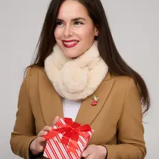 HOWARDS Faux Fur Wrap Scarf 55596A -