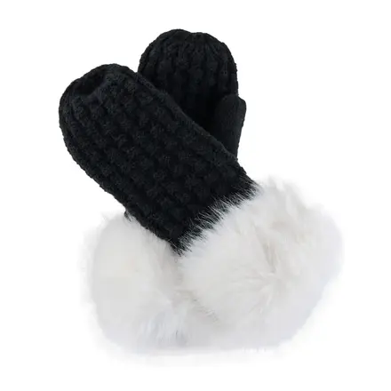 HOWARDS Faux Fur/Trim Mitn 55644A -
