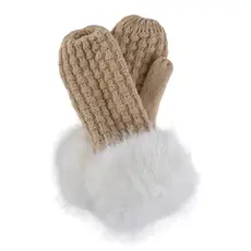 HOWARDS Faux Fur/Trim Mitn 55644A -