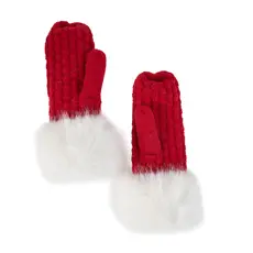 HOWARDS Faux Fur/Trim Mitn 55644A -