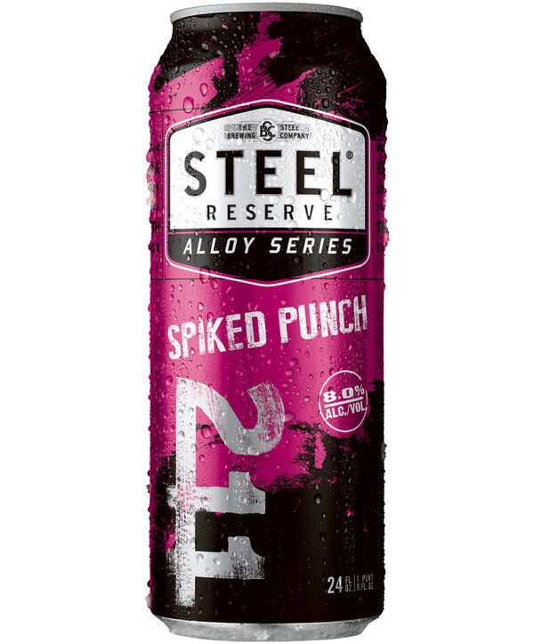 STEEL RESERVE SPIKED PUNCH STEEL RESERVE FRUIT PUNCH 24 OZ CAN