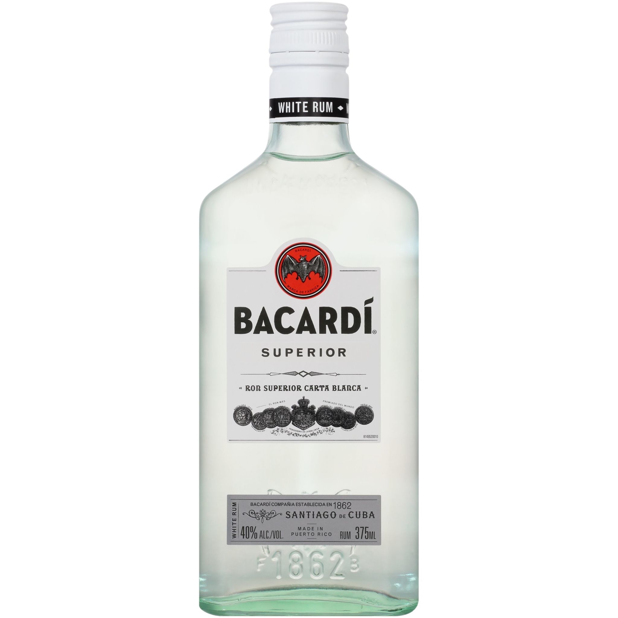 Bacardi BACARDI SUPERIOR RUM 375ml Dixie Liquor