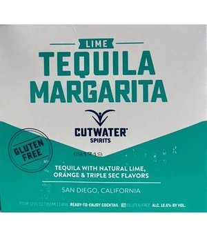 Cutwater Lime Margarita 4/355ml Can