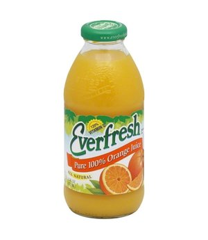 Everfresh EVERFRESH ORANGE 100 % JUICE 16oz