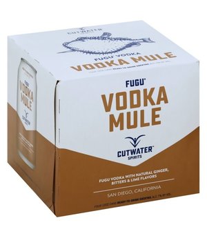 Cutwater Fugu Vodka Mule 4/355ml Can