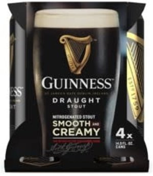 Guinness GUINNESS DRAUGHT 4/14.9oz