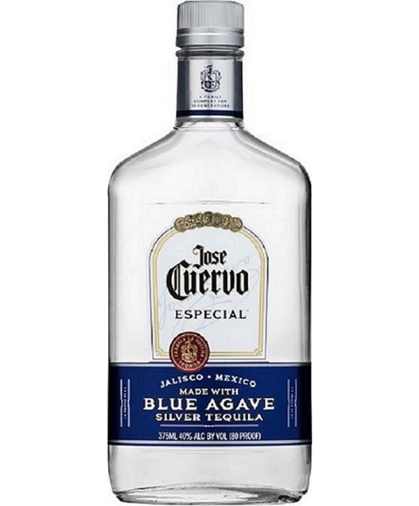 Jose Cuervo JOSE CUERVO SILVER 375ml FLASK BOTTLE