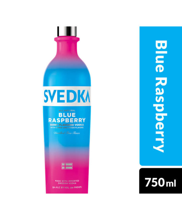 Svedka SVEDKA BLUE RASPBERRY 750ml Dixie Liquor