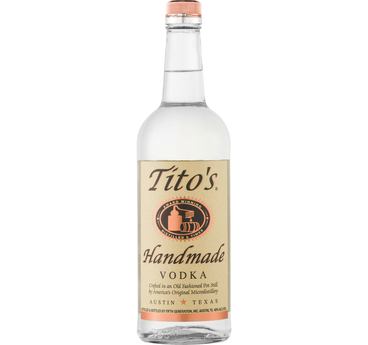 Tito S Handmade Vodka Tito S Handmade Vodka 750ml Dixie Liquor