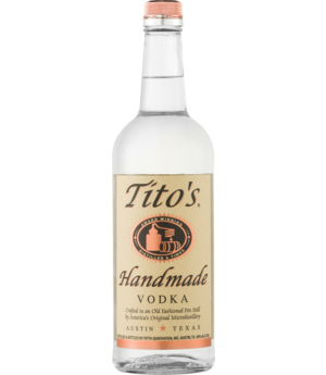 Tito's Handmade Vodka TITO'S HANDMADE VODKA 750ml