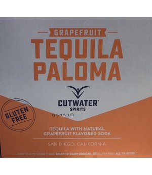 Cutwater Spirits Cutwater Tequila Paloma 4/355ml Can