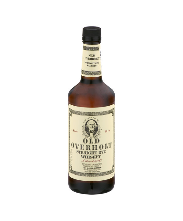 OLD OVERHOLT RYE WHISKEY 86° proof 750ml