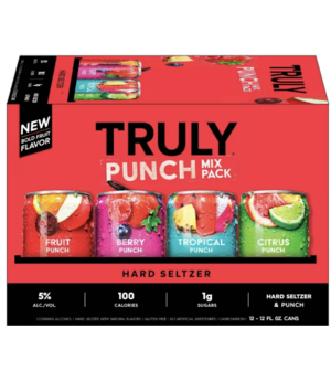 Truly TRULY FRUIT PUNCH VARIETY 12pk Can