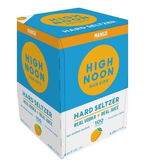 High Noon HIGH NOON Mango 4pk/355ml cn