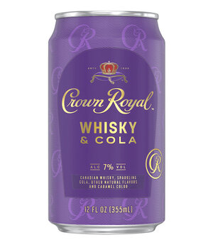 Crown Royal CROWN ROYAL WHISKY AND COLA 4pk can