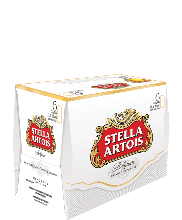 Stella Artois STELLA ARTOIS 6 pk CANS