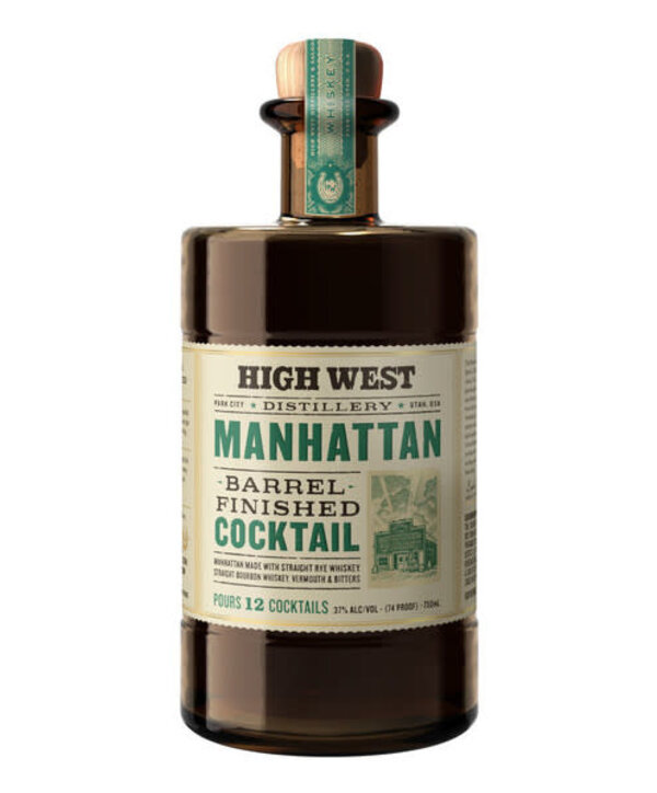 HIGH WEST Manhattan Cocktail 750ml
