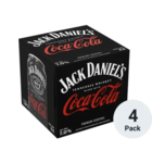 Jack Daniels JACK DANIEL'S JACK AND COKE 4pk can
