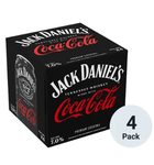 Jack Daniels JACK DANIEL'S JACK AND COKE 4pk can