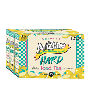 ARIZONA HARD ICED TEA w/ LEMON 12pk