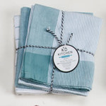 Aqua Haze Tea Towels 3 Pack