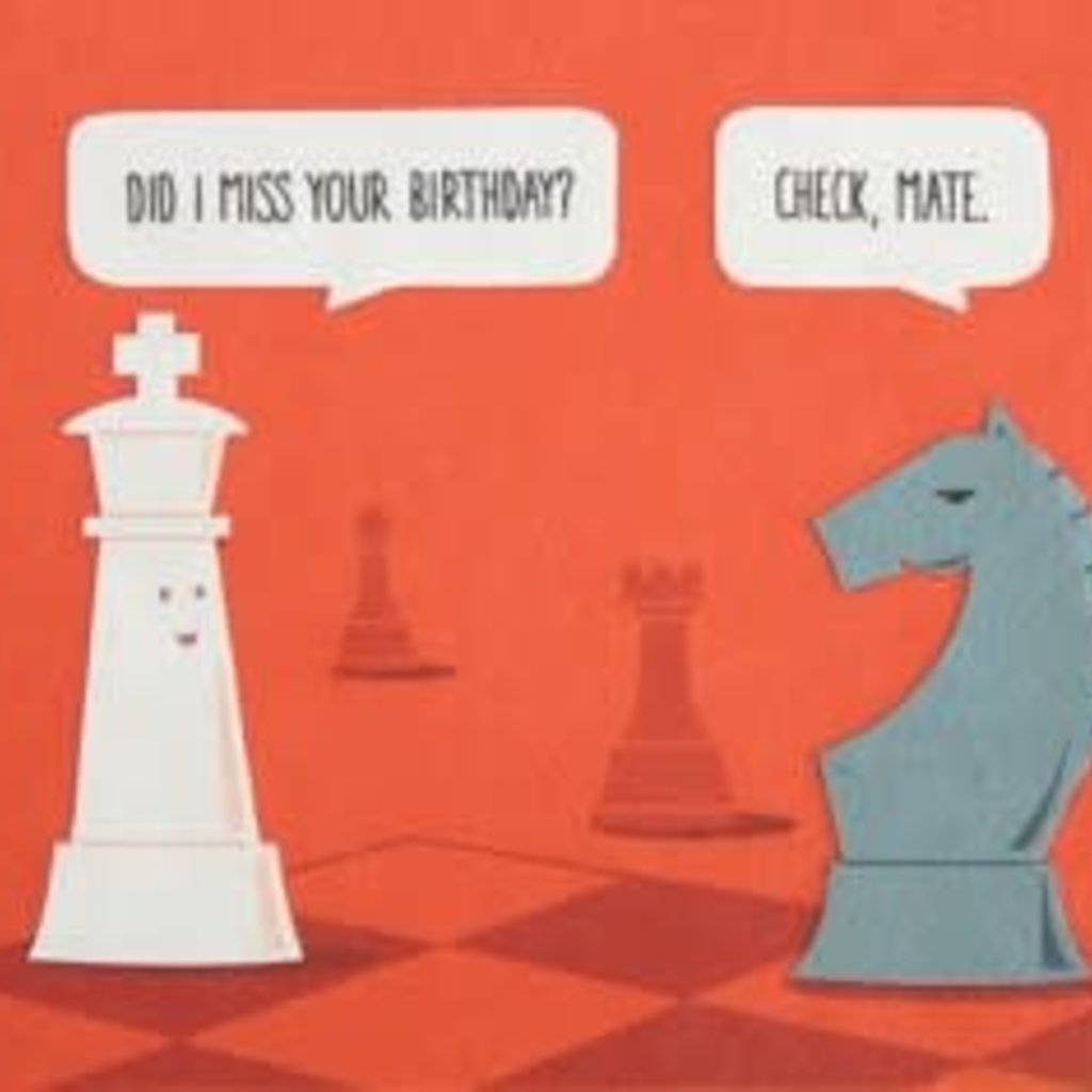Greeting Card- Checkmate Birthday (Philippines)