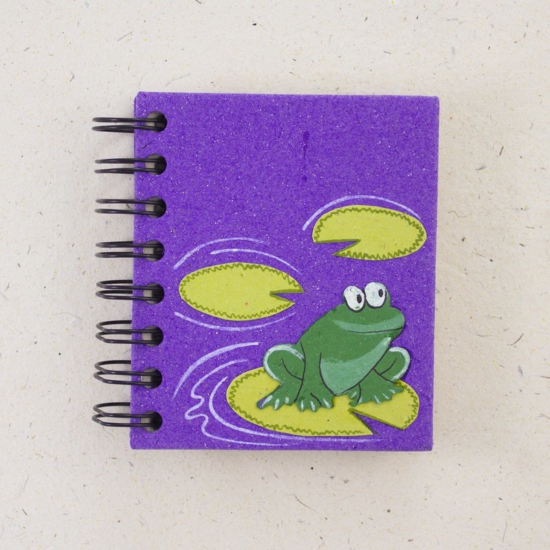 Notebook- Frog Purple-Small (Sri Lanka)
