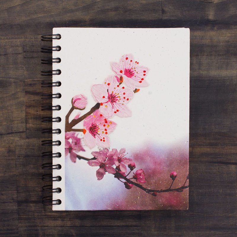 Notebook- Cherry Blossoms-Large (Sri Lanka)