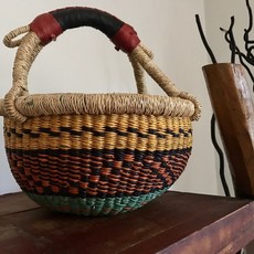 WS- Bolga Basket- Round-Extra-Small (Ghana)